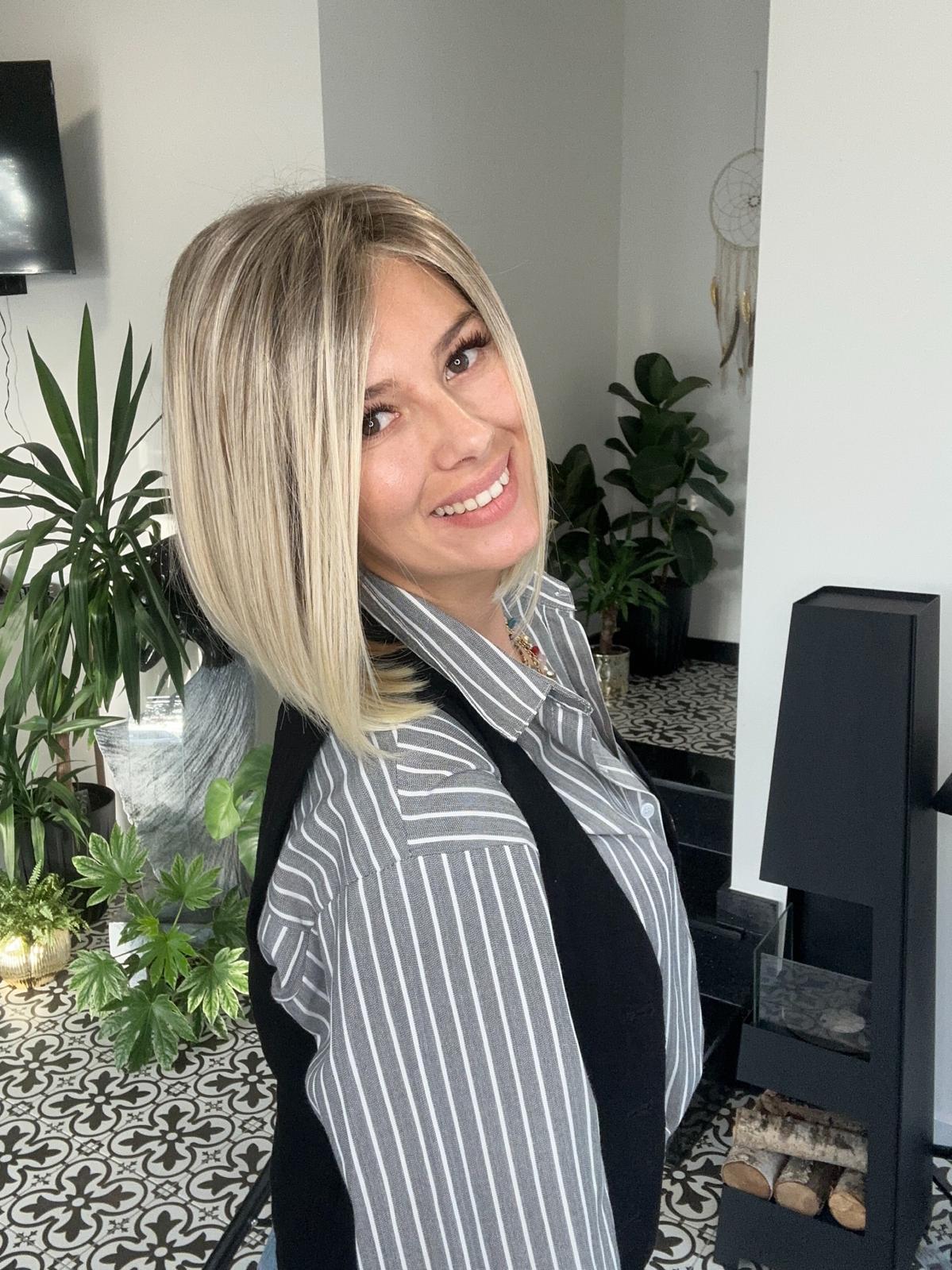 Peruka Gisela Mayer – Champagne Balayage 14/88+8 - obrazek 7